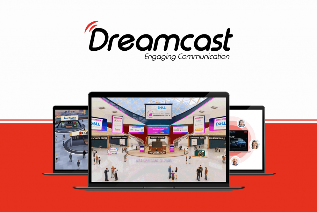 Dreamcast virtual event platform