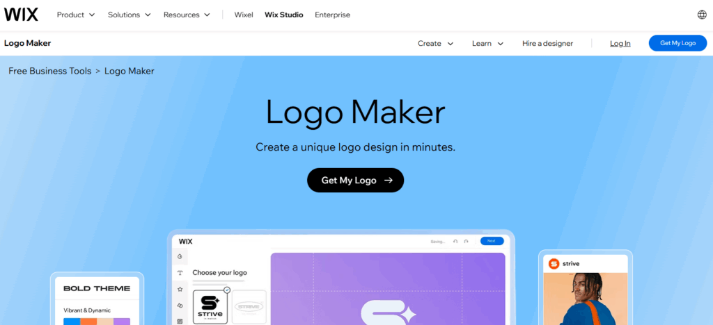 wix logo maker