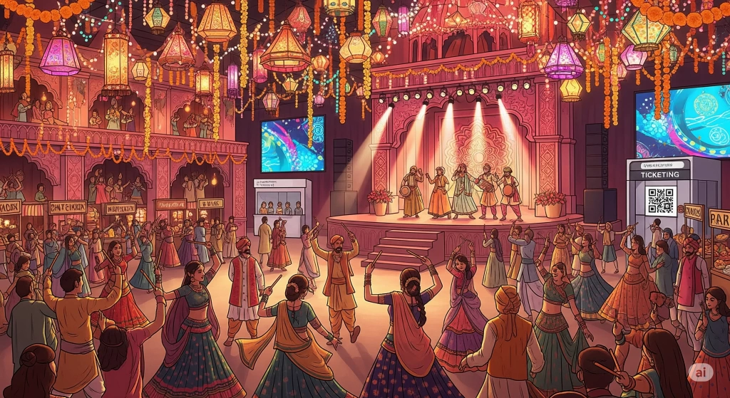 Organize Navratri Event