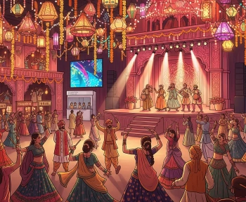 Organize Navratri Event