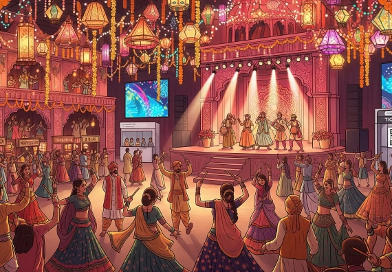 Organize Navratri Event