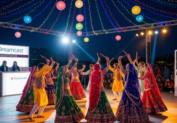 Event Registration Platform For Garba